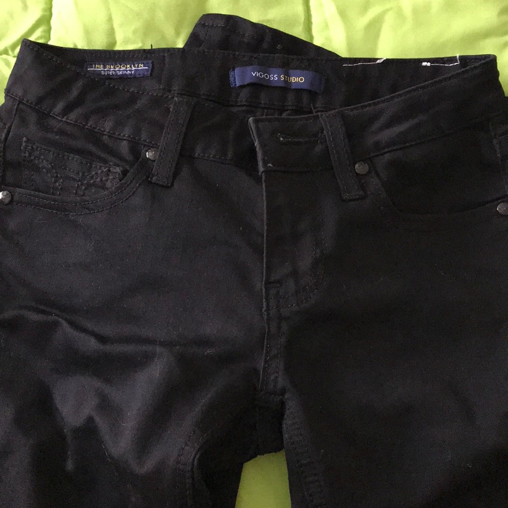 Vigoss Studio Super skinny and Super black NWOT